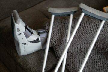 mobility device for broken foot 